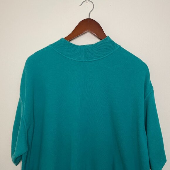 Vintage 80s BFA Classics 100% Cotton Short Sleeve Knit Sweatshirt 2X - Picture 6 of 11